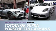 Toyota Supra vs Porsche 718 Cayman : le premier match avant les essais