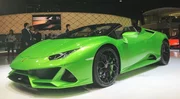 Lamborghini Huracan Evo Spyder : vent de folie
