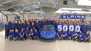Alpine A110 : le cap des 5 000 exemplaires