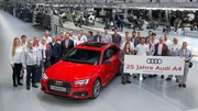 L'Audi A4 fête ses 25 ans