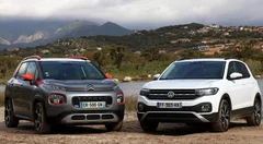 Essai Volkswagen T-Cross vs Citroën C3 Aircross : les corseovers
