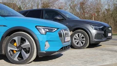 Essai Audi e-tron vs Audi Q8 : votre SUV premium, diesel ou électrique ?