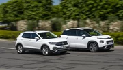 Essai comparatif : le Volkswagen T-Cross défie le Citroën C3 Aircross