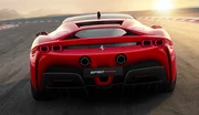 La Ferrari SF90 Stradale, la tout première voiture hybride rechargeable de Ferrari