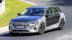 Un Audi e-Tron quattro S surpris sur le "Ring"