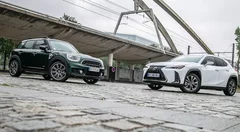 Essai Lexus UX VS Mini Countryman SE : question de philosophie