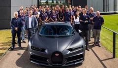 Bugatti livre sa 200e Chiron, une Chiron Sport "110 ans Bugatti"