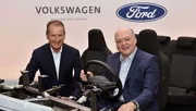 Ford et Volkswagen ensemble pour la voiture autonome et électrique