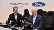 Ford va utiliser la plate-forme électrique de Volkswagen