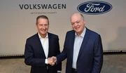 Ford et Volkswagen s'associent pour les véhicules électriques et autonomes