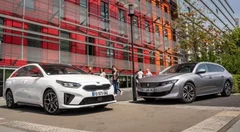 Essai comparatif : la Kia ProCeed défie la Peugeot 508 SW