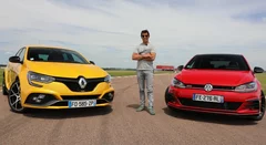 Essai Renault Mégane RS Trophy EDC VS Volkswagen Golf GTi TCR par Soheil Ayari : histoire de boîte