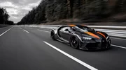 Nouveau record de vitesse pour la Bugatti Chiron