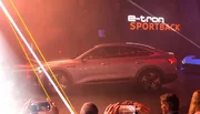 L'Audi E-Tron Sportback apparaît furtivement