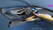 Skoda publie deux croquis de l'intérieur de la nouvelle Octavia