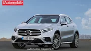 Le futur Mercedes GLA présenté le 11 décembre