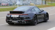 Scoop : Porsche prépare une 911 Turbo S à « queue de canard »