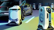 Volkswagen a imaginé le robot chargeur mobile