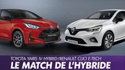 Renault Clio 5 vs Toyota Yaris 4 : le match de l'hybride !