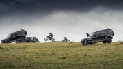 Le nouveau Land Rover Defender en action pour le prochain James Bond