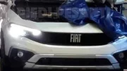 Les premières photos de la future Fiat Tipo Cross en fuite