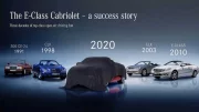 Mercedes Classe E Coupé et Cabriolet restylés (2020) : premier teaser