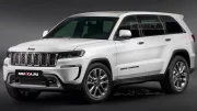 Les premières images du futur Jeep Grand Cherokee 2021 selon Kolesa