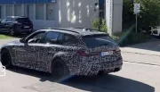 Premières images camouflées pour la future BMW M3 Touring