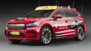 Skoda Enyaq iV : le SUV électrique déjà sur le Tour de France