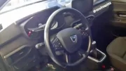 L'intérieur de la nouvelle Dacia Sandero en fuite