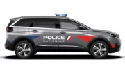 La Police Nationale choisit des Peugeot 5008