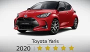 Toyota Yaris (2020) : 5 étoiles aux crash-tests Euro NCAP