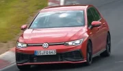 La Volkswagen Golf GTI TCR aperçue sur le Nürburgring