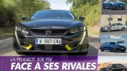 Peugeot 508 PSE : La sportive française face à ses rivales