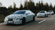 Six modèles électriques pour Mercedes en 2022, les photos en version camouflée