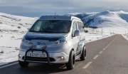 Nissan transforme son e-NV200 en camping-car pour l'hiver