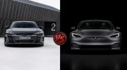 L'Audi e-tron GT face à la Tesla Model S