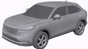 Honda HR-V (2021) : Son design dévoilé avec des dessins techniques