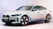 BMW i4 (2021) : Premières photos officielles de la berline électrique