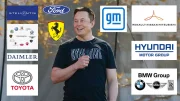 Tesla : Elon Musk rachète (preque) tous les constructeurs automobiles