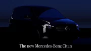 Nouveau Mercedes Citan : première photo officielle, présentation le 25 août
