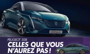 Peugeot 308 (2021) : Celles que vous ne verrez jamais dans la rue !