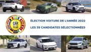 Car Of The Year 2022 Les 39 Candidates Au Titre Européen