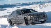 BMW i7 : la Série 7 électrique en test dans le grand froid