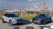 Nouveau Nissan Qashqai 4×4 vs Peugeot 3008 Hybrid4 : match, essai-vidéo comparatif