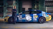 The 8 x Jeff Koons Art Car basée sur la BMW M850i Gran Coupe