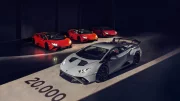 Lamborghini a déjà produit 20 000 Huracán !
