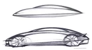 Une première esquisse de style pour le Hyundai Ioniq 6