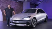 Hyundai Ioniq 6 (2022) : la berline électrique au faux air de 911 Turbo