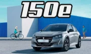 La Peugeot e-208, l'électrique, est à partir de 150 €/mois